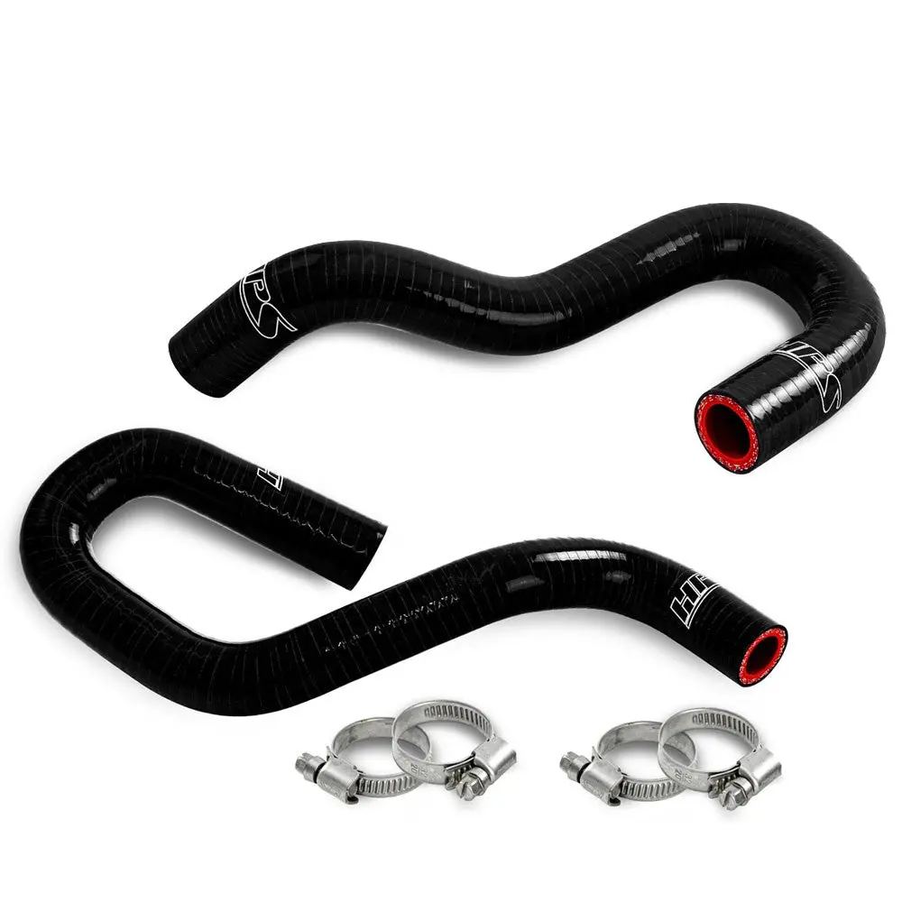 Hps Black 3-Ply Silicone Heater Coolant Hose Kit For 06+ Lexus Gs Is Rc Series 2.5L 3.5L V6 1