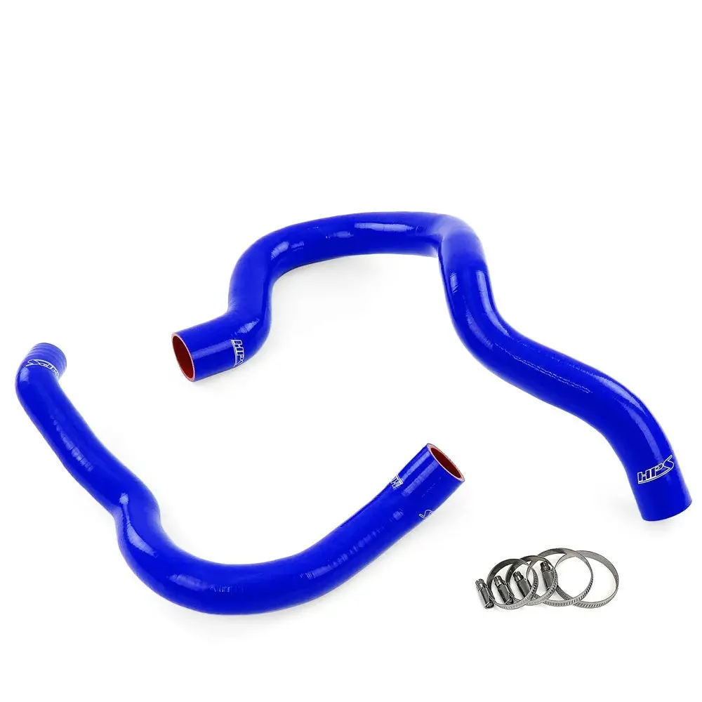 Hps Blue 3-Ply Silicone Radiator Coolant Hose Kit For 99-01 Jeep Cherokee 4.0L Xj Right Hand Drive 1
