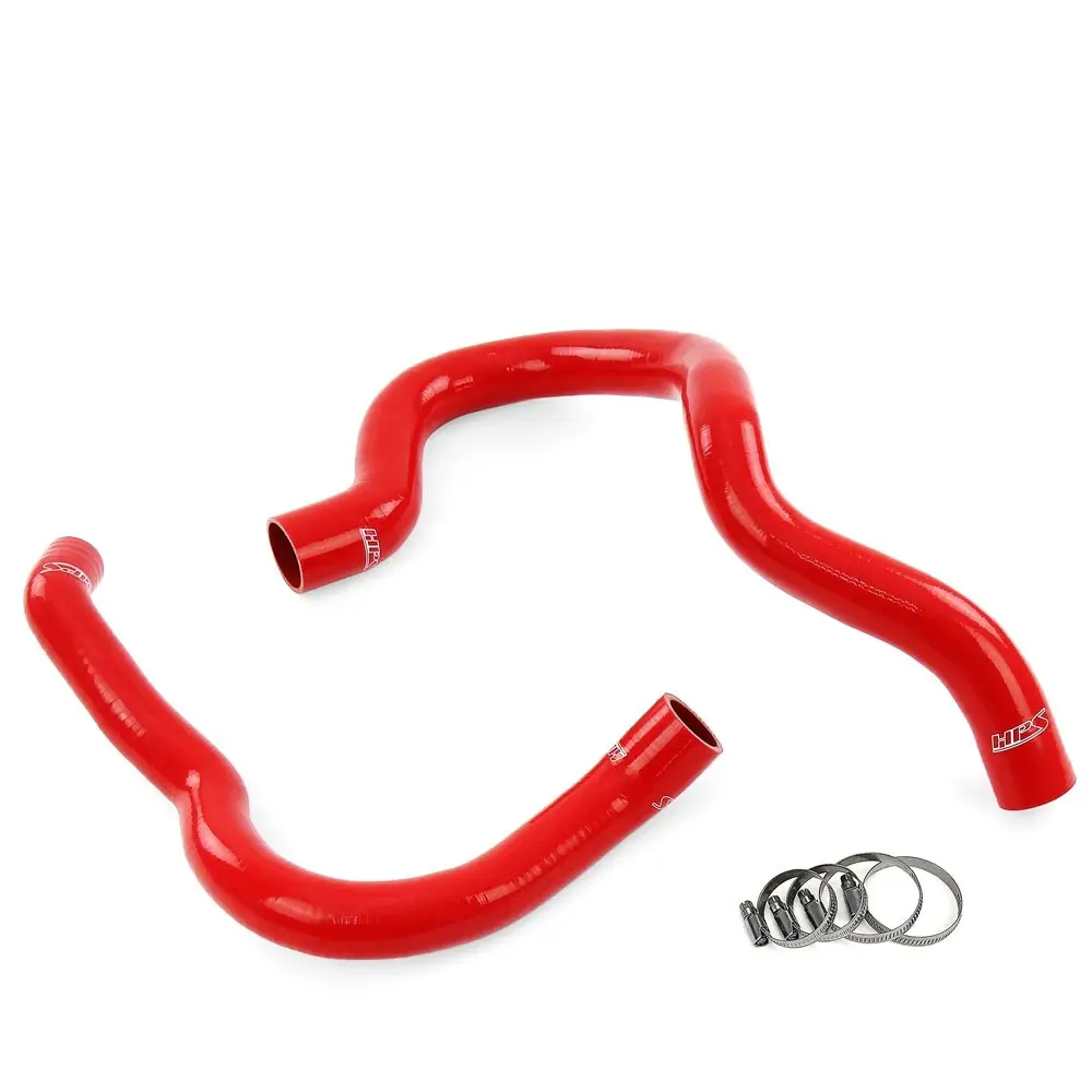 Hps Red 3-Ply Silicone Radiator Coolant Hose Kit For 99-01 Jeep Cherokee 4.0L Xj Right Hand Drive 1
