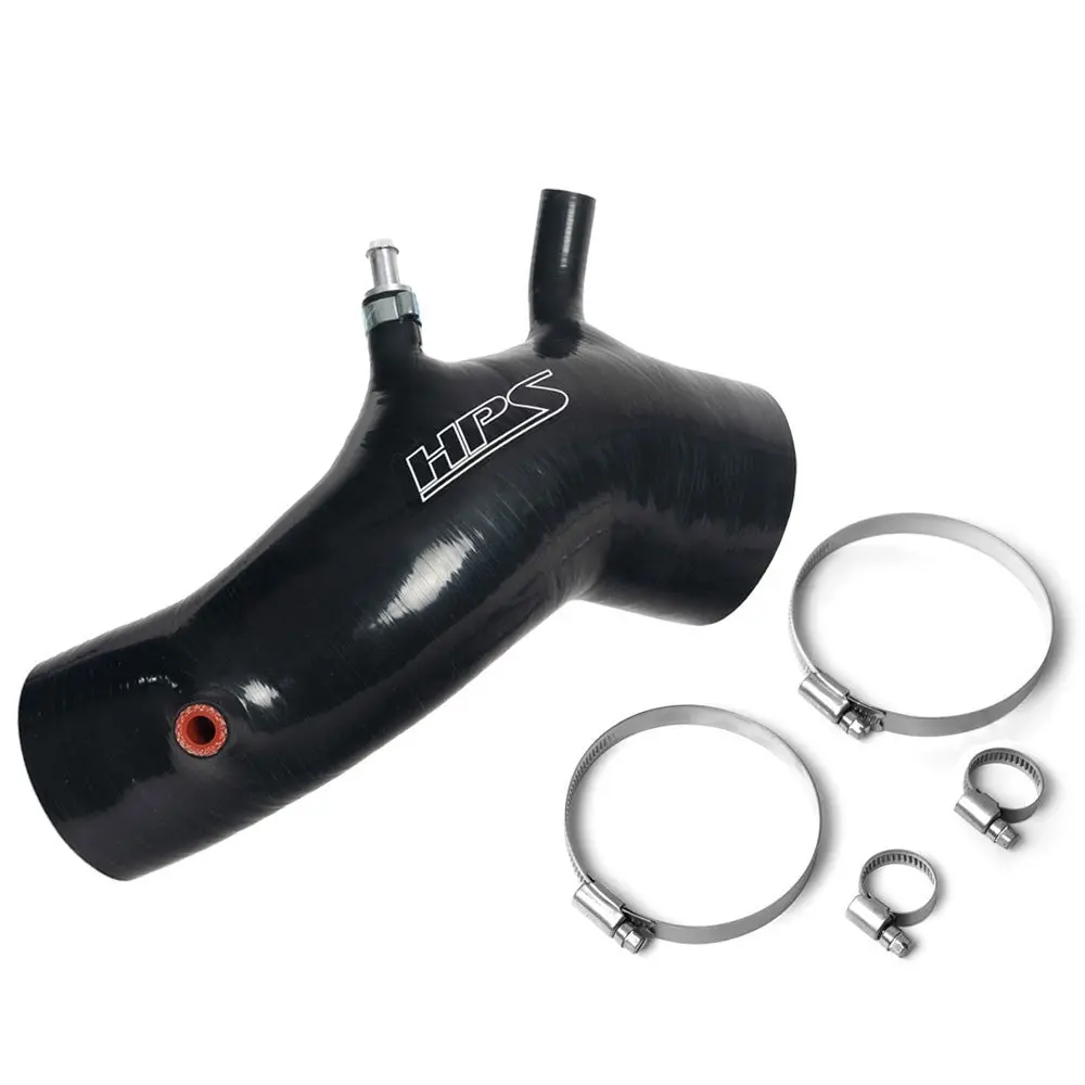 Hps Black Silicone Post Maf Air Intake Hose Kit For 04-08 Acura Tsx 2.4L Cl9 1