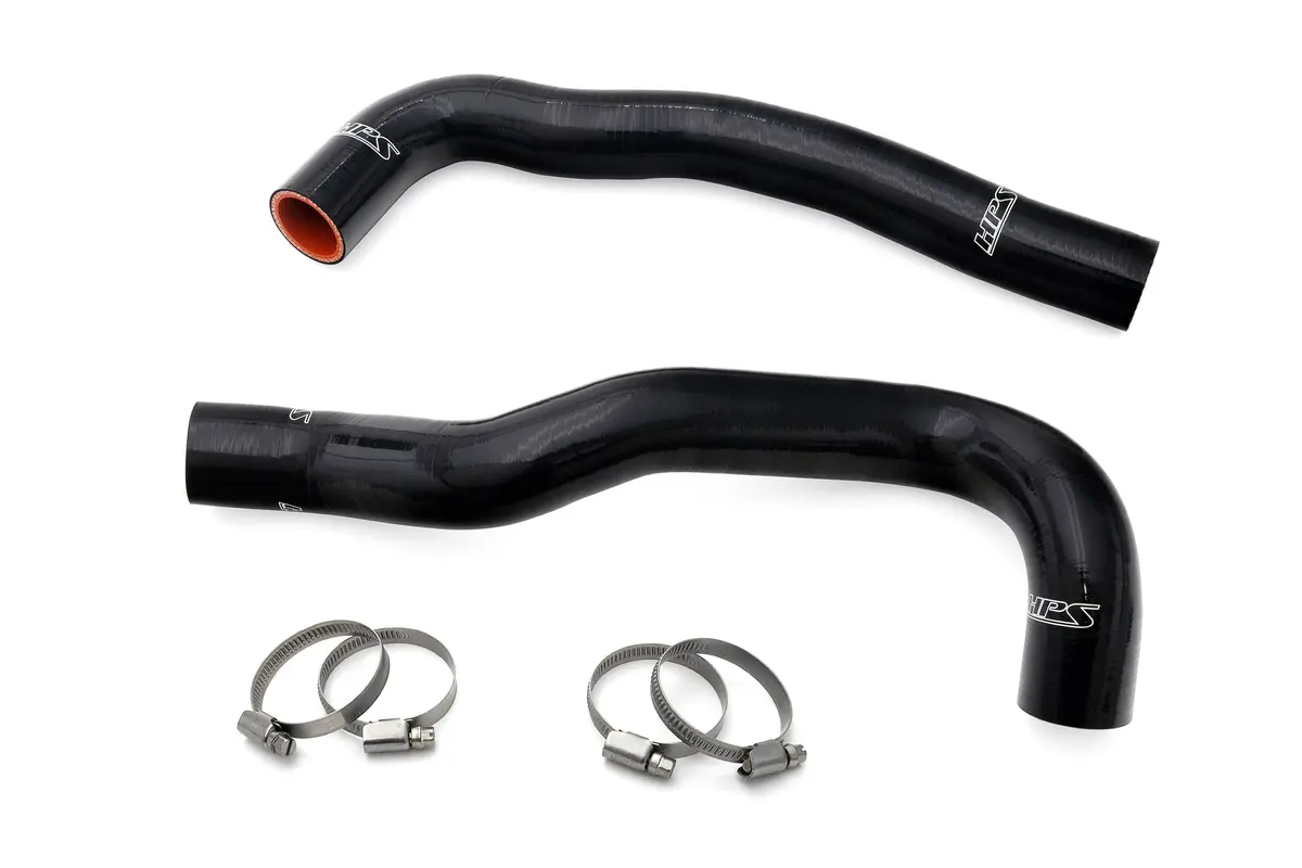 Hps Black 3-Ply Silicone Radiator Hose Kit For 97-05 Toyota Aristo 3.0L Turbo 2Jz-Gte (Jzs161 V300) 1