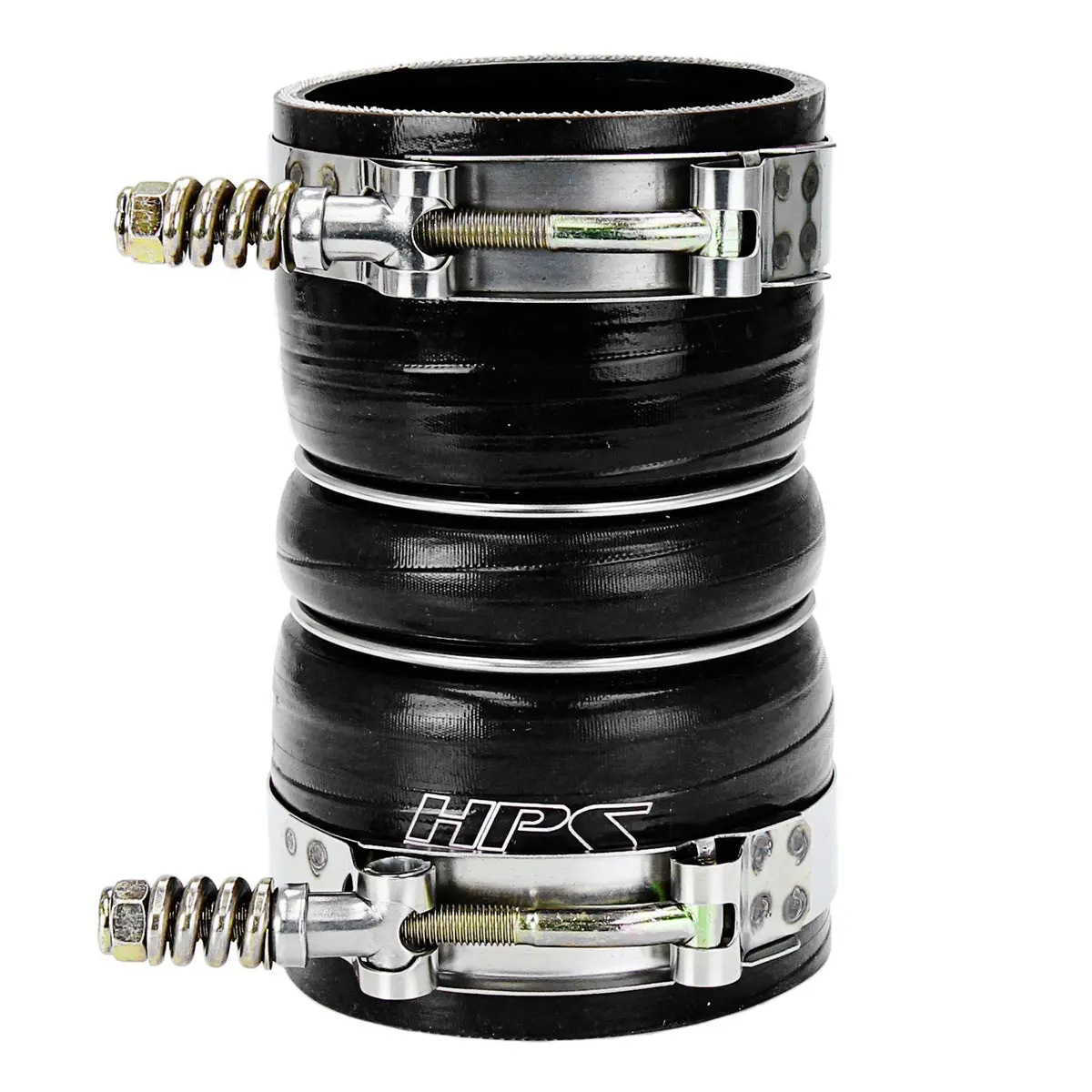 Hps Black Silicone Turbo Intercooler Boot Hose Clamp Kit Ford Super Duty Powerstroke Diesel 57-2226-Blk 1