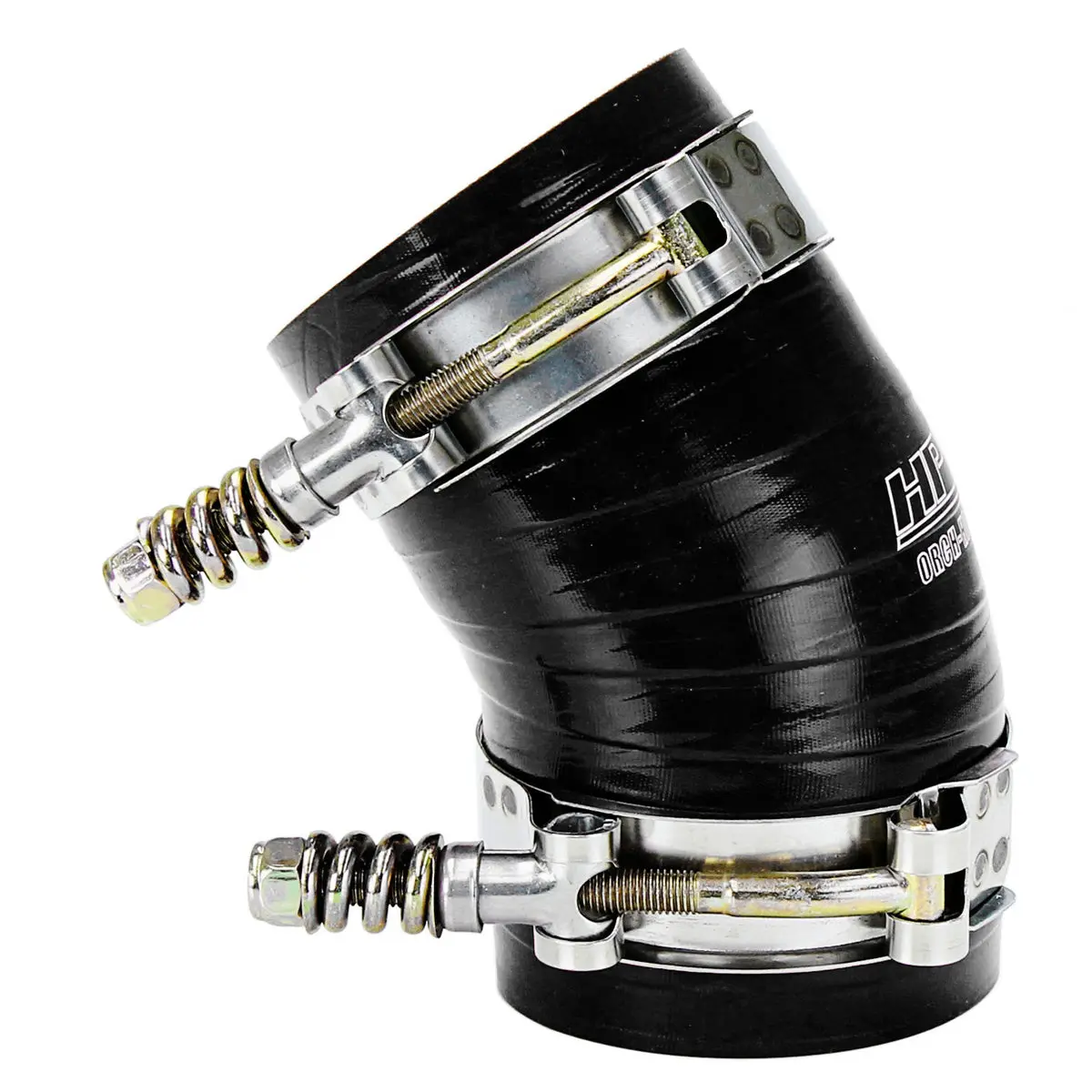 Hps Black Silicone Intercooler Boot Hose Clamp Kit Ford F250 F350 6.0L Powerstroke Diesel 57-2227-Blk 1