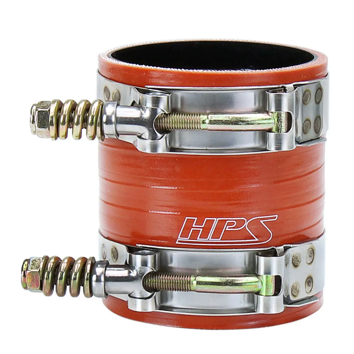 Hps Orange Silicone Turbo Intercooler Boot Hose Clamp Ford Super Duty 6.4 Diesel 57-2235 1