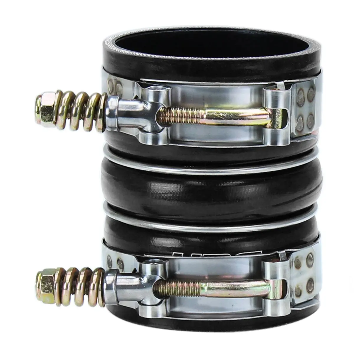 Hps Black Silicone Intercooler Boot Hose Clamp Ford Powerstroke 6.4L Diesel 57-2236-Blk 1