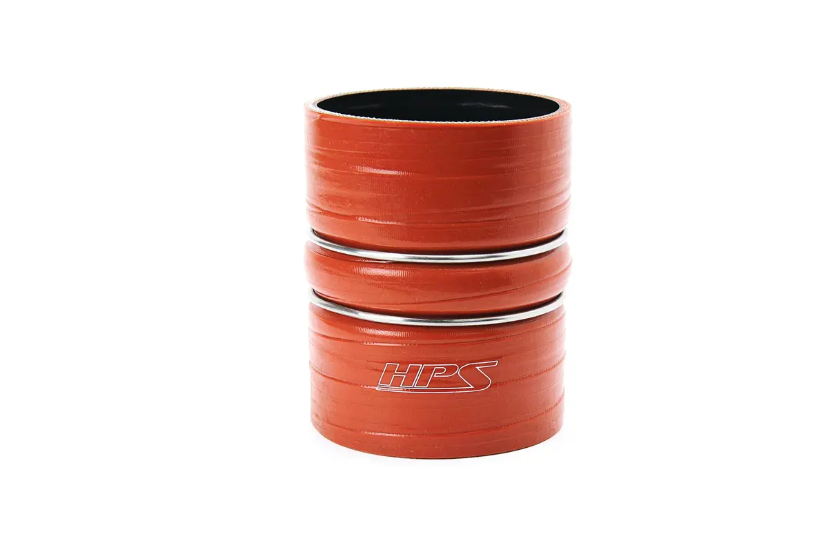 Hps Orange Silicone Intercooler Boot Hose Clamp Ford Powerstroke 6.4L Diesel 57-2236 2
