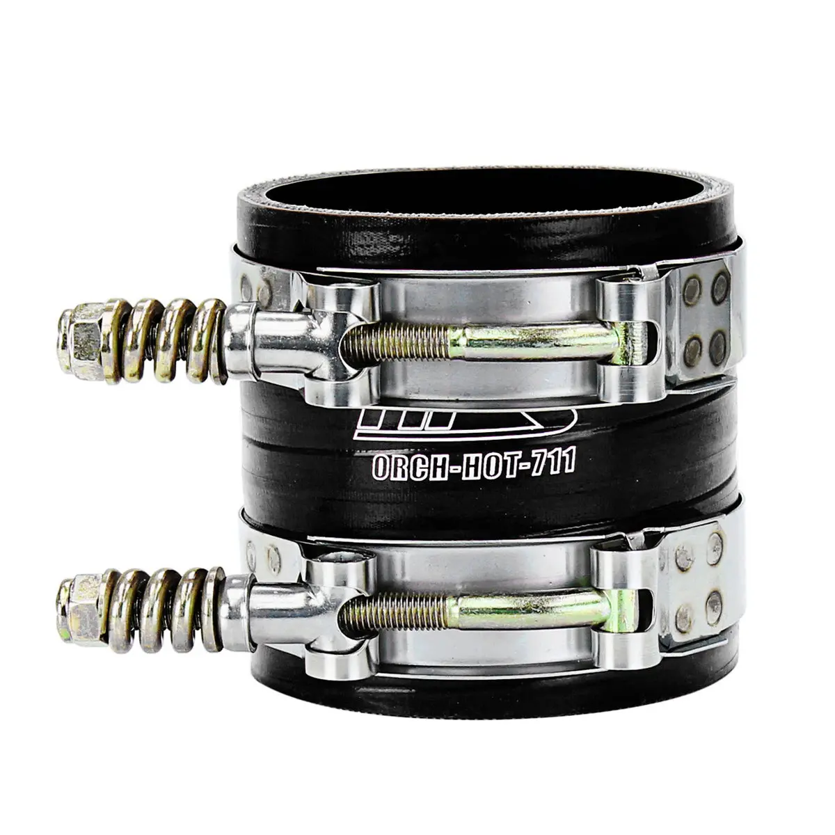 Hps Black Silicone Turbo Intercooler Boot Hose Clamp Ford Diesel Intercooler 57-2240-Blk 1
