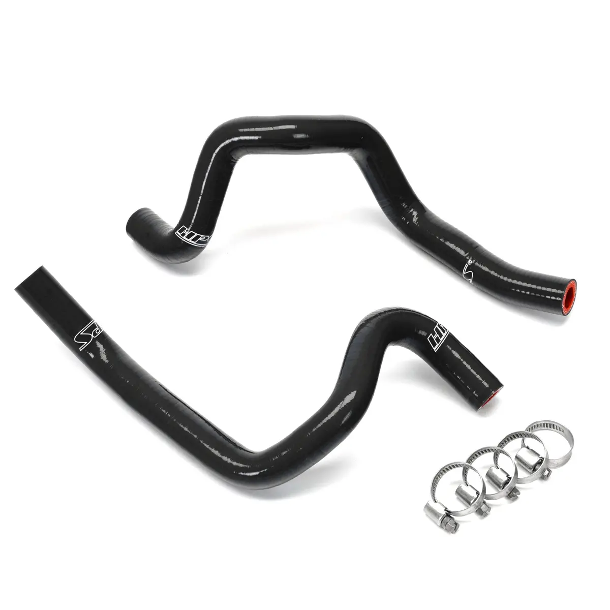 Hps Black 3-Ply Silicone Heater Coolant Hose Kit For 04 Subaru Impreza Wrx Sti 2.5L Turbo 1