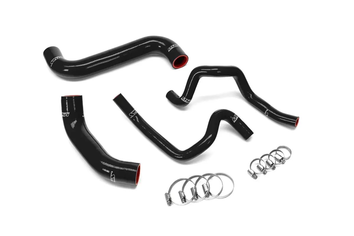 Hps Black 3-Ply Silicone Radiator, Heater Coolant Hose Kit For 04 Subaru Impreza Wrx Sti 2.5L Turbo 1