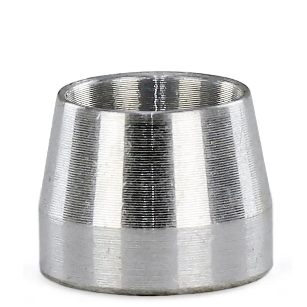Hps Olive Insert Replacement For Hps 350 Series Ptfe Teflon Fuel Line Hose End Fittings, An -3, Silver Aluminum 1
