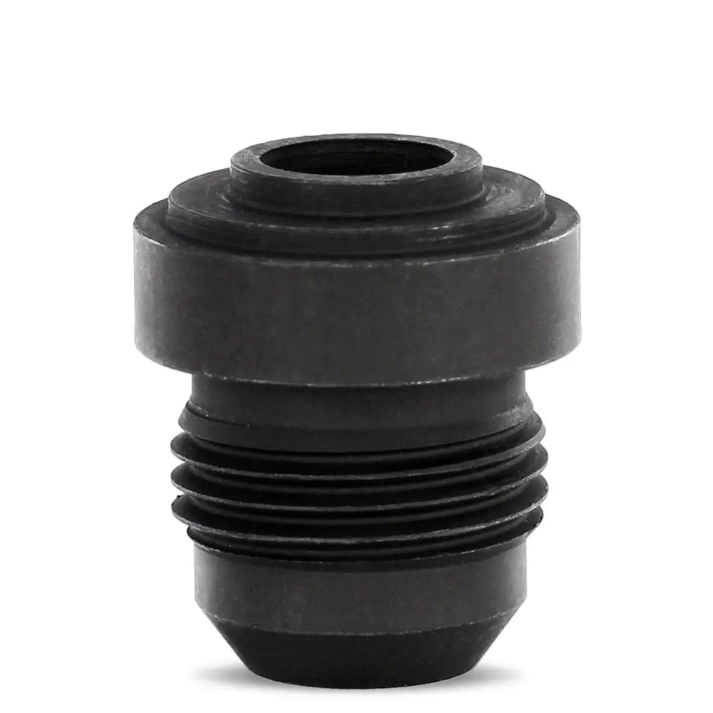Hps An Fitting Male Weld On Bung With 37 Degree Flare, An -8, Black Mild Steel 1