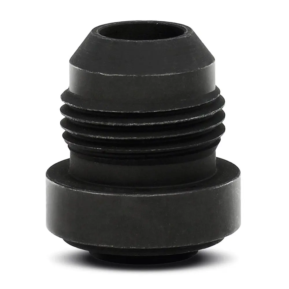 Hps An Fitting Male Weld On Bung With 37 Degree Flare, An -3, Black Mild Steel 2