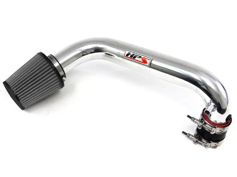 Hps Polish Shortram Air Intake Kit With Filter For 01-05 Honda Civic Dx Ex Lx 1.7L L4 1