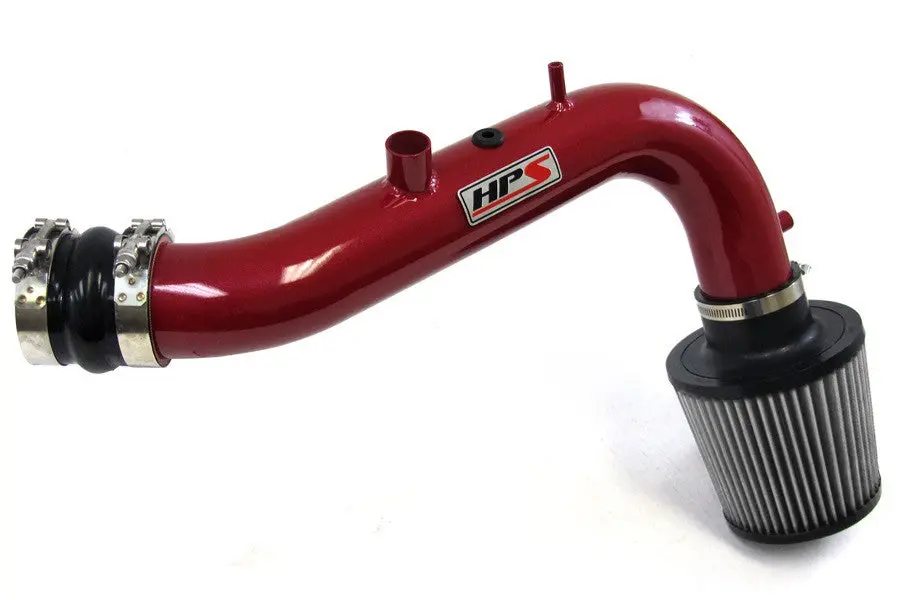 Hps Red Shortram Air Intake Kit With Filter For 03-06 Honda Element 2.4L L4 Awd/Fwd 1