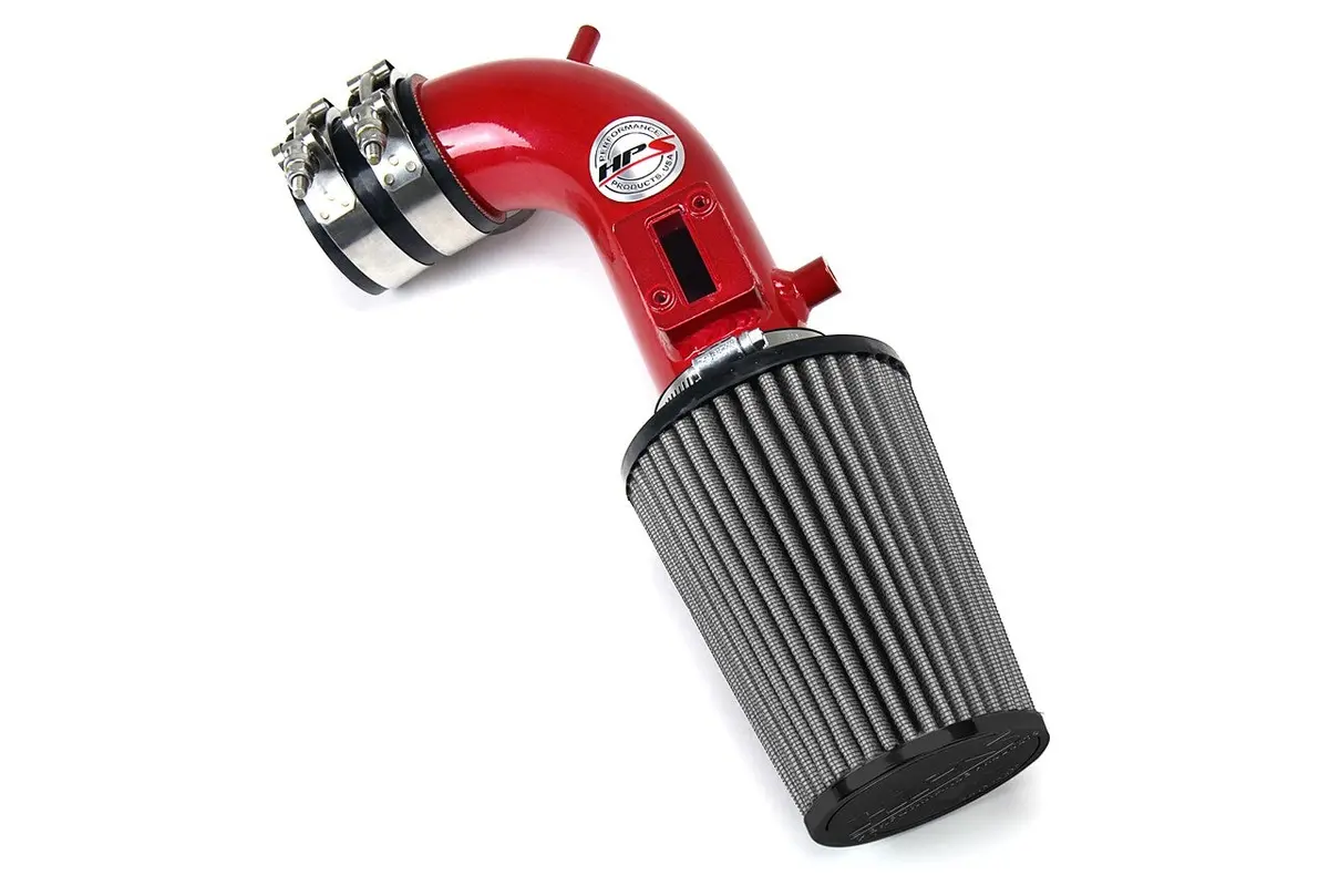 Hps Red Shortram Air Intake Kit With Filter For 11-16 Honda Cr-Z 1.5L Hybrid Coupe 1