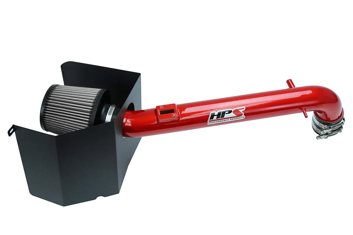 Hps Red Shortram Air Intake Heat Shield Kit For 05-15 Toyota Tacoma 2.7L I4 Non-Turbo 1