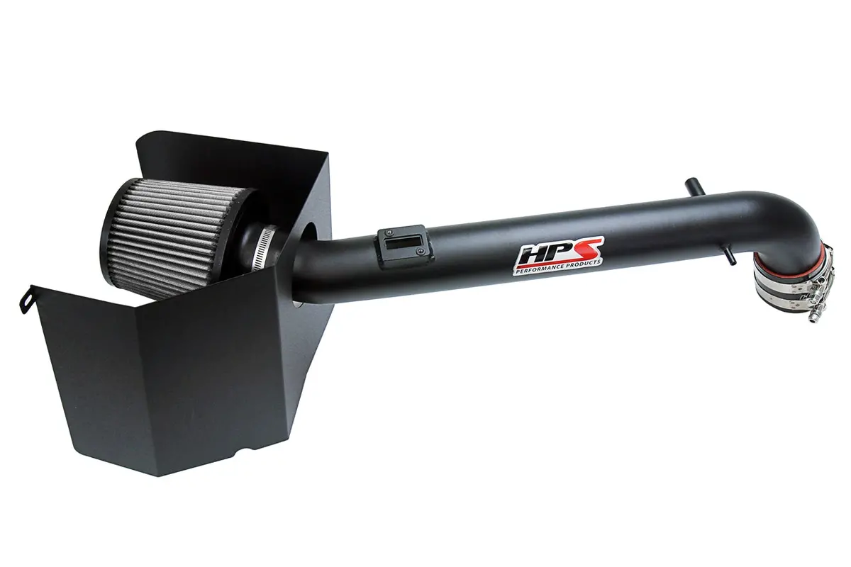 Hps Black Shortram Air Intake Heat Shield Kit For 05-15 Toyota Tacoma 2.7L I4 Non-Turbo 1