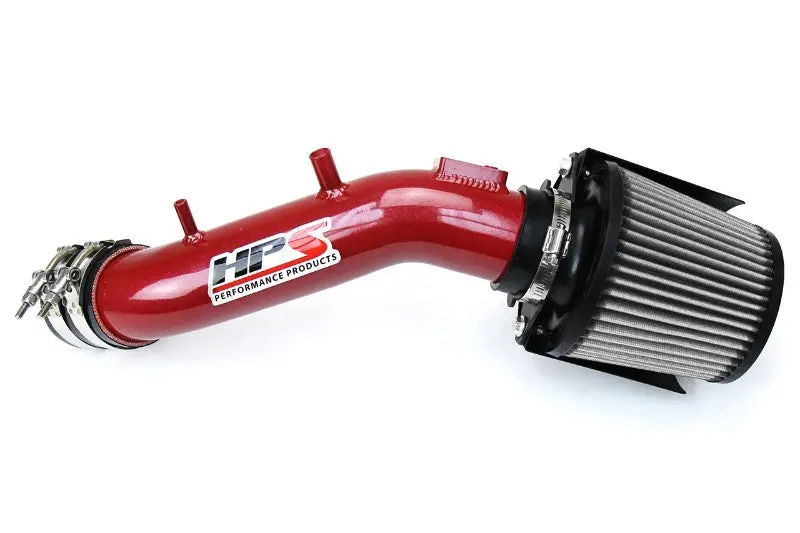 Hps Red Shortram Air Intake Heat Shield Kit For 03-07 Honda Accord 2.4L I4 W/ Maf Sensor 1
