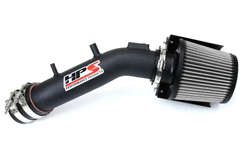 Hps Black Shortram Air Intake Heat Shield Kit For 03-07 Honda Accord 2.4L I4 W/ Maf Sensor 1