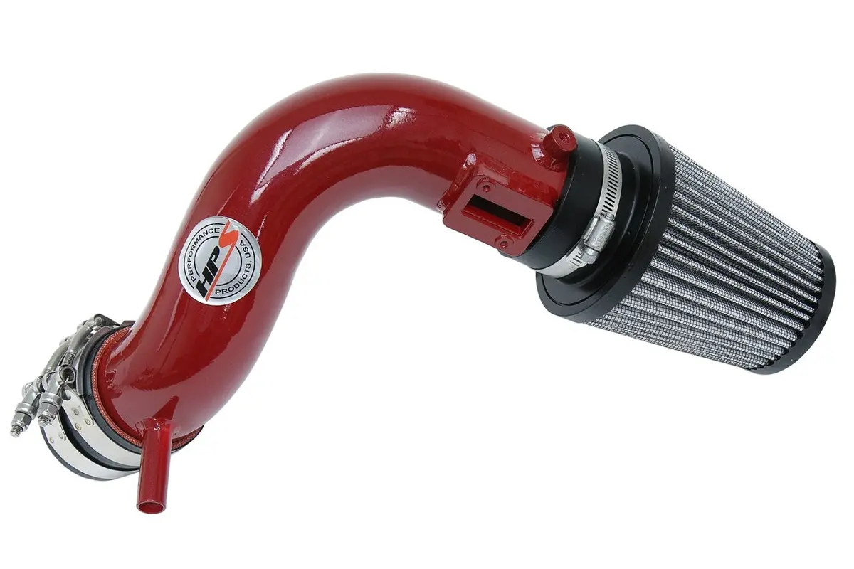 Hps Red Shortram Air Intake For 09-14 Nissan Cube 1.8L I4 Non-Turbo 1