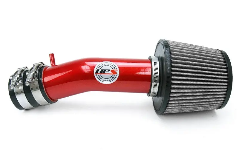 Hps Red Shortram Air Intake Kit For 04-08 Acura Tl Base / Type-S 3.2L 3.5L V6 / 03-07 Honda Accord 3.0L V6 1