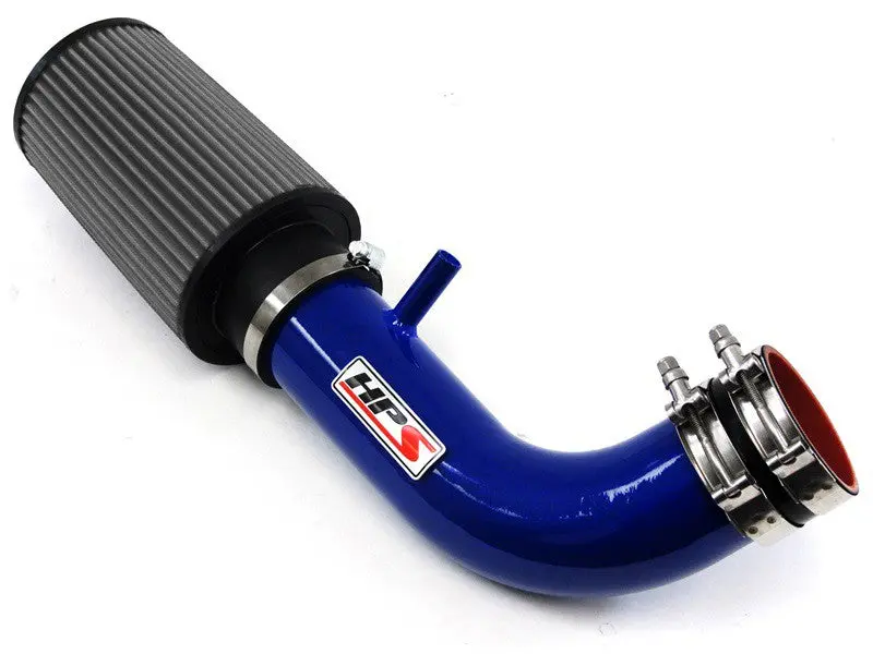 Hps Blue Shortram Air Intake Kit For 07-11 Jeep Wrangler 3.8L V6 1