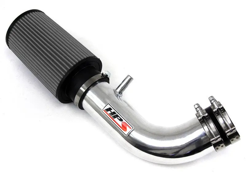 Hps Polish Shortram Air Intake Kit For 07-11 Jeep Wrangler 3.8L V6 1