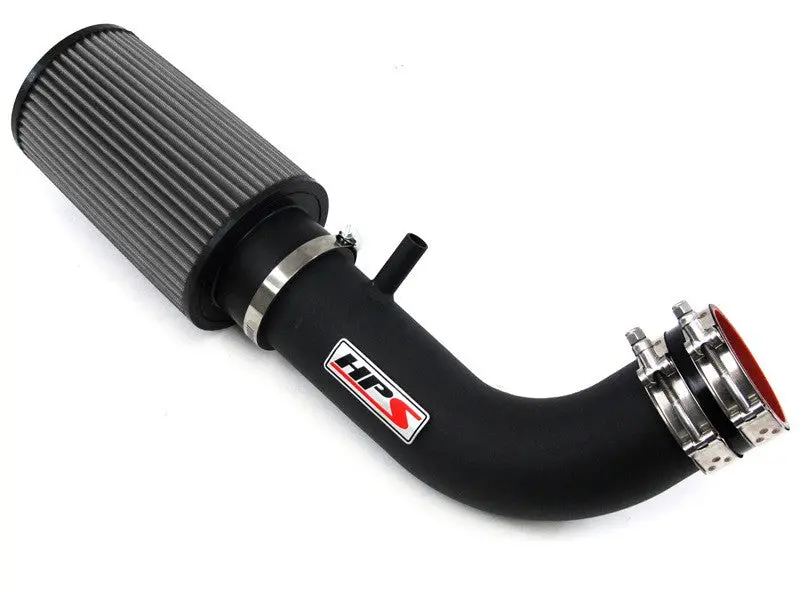 Hps Black Shortram Air Intake Kit For 07-11 Jeep Wrangler 3.8L V6 1