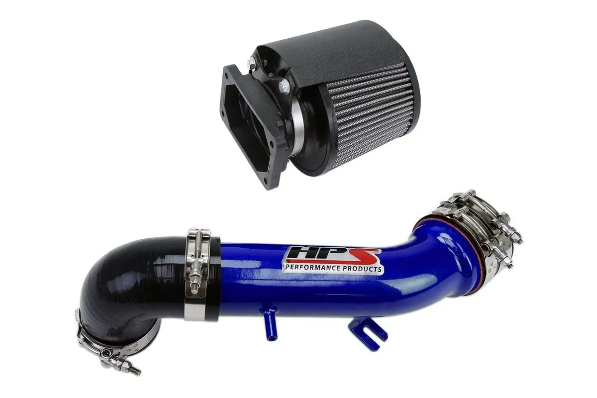 Hps Blue Shortram Air Intake Heat Shield Kit For 00-05 Eclipse 3.0L V6 / 99-03 Galant / 01-03 Stratus R/T / Sebring 1