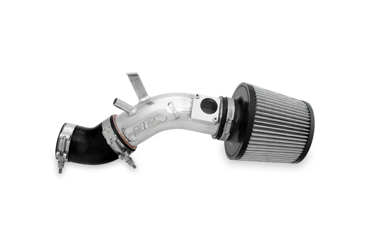 Hps Polish Shortram Air Intake Kit For 05-08 Pontiac Vibe Toyota Corolla Matrix 1.8L 1Zz-Fe 1