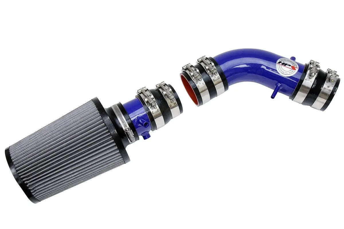 Hps Blue Shortram Air Intake Kit For 96-98 Toyota 4Runner / Tacoma 3.4L V6 1