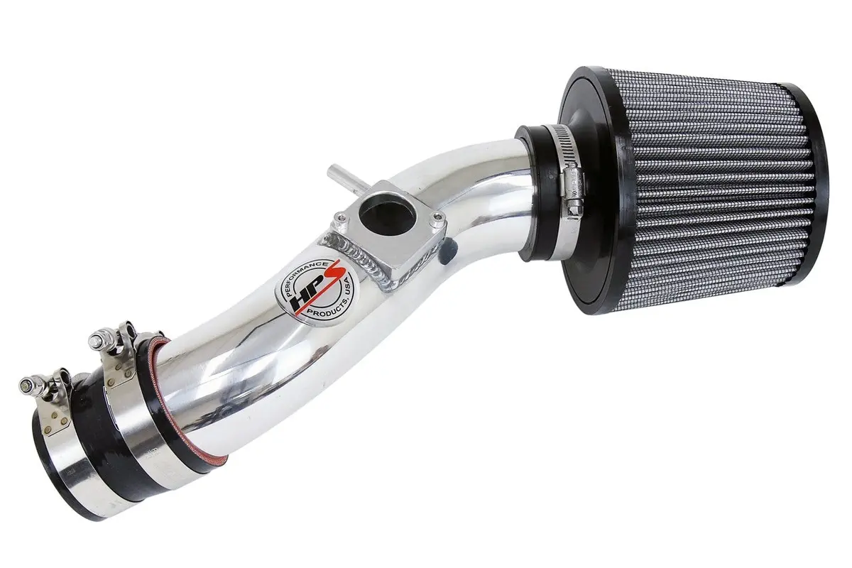 Hps Polish Shortram Air Intake Kit For 03-04 Toyota Corolla Matrix Xr Pontiac Vibe 1.8L 1Zz-Fe 1