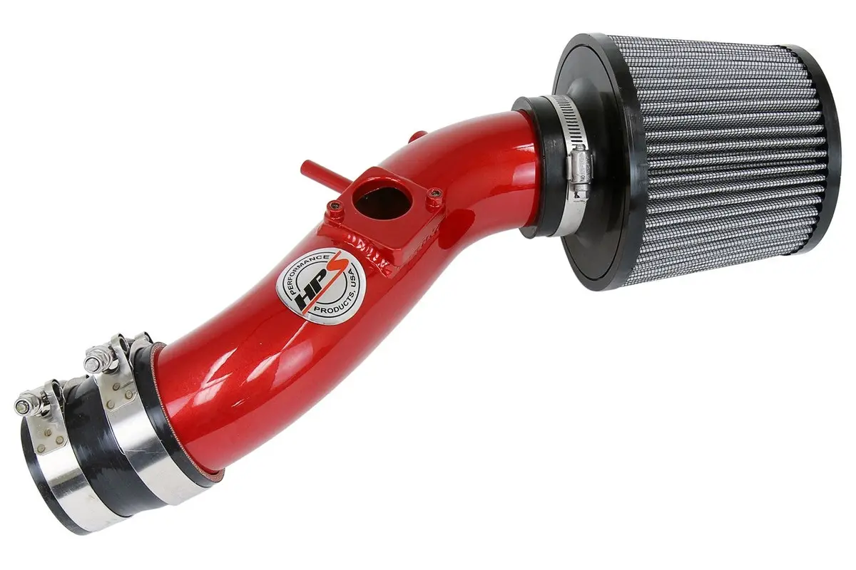 Hps Red Shortram Air Intake Kit For 03-04 Toyota Corolla Matrix Xr Pontiac Vibe 1.8L 1Zz-Fe 1