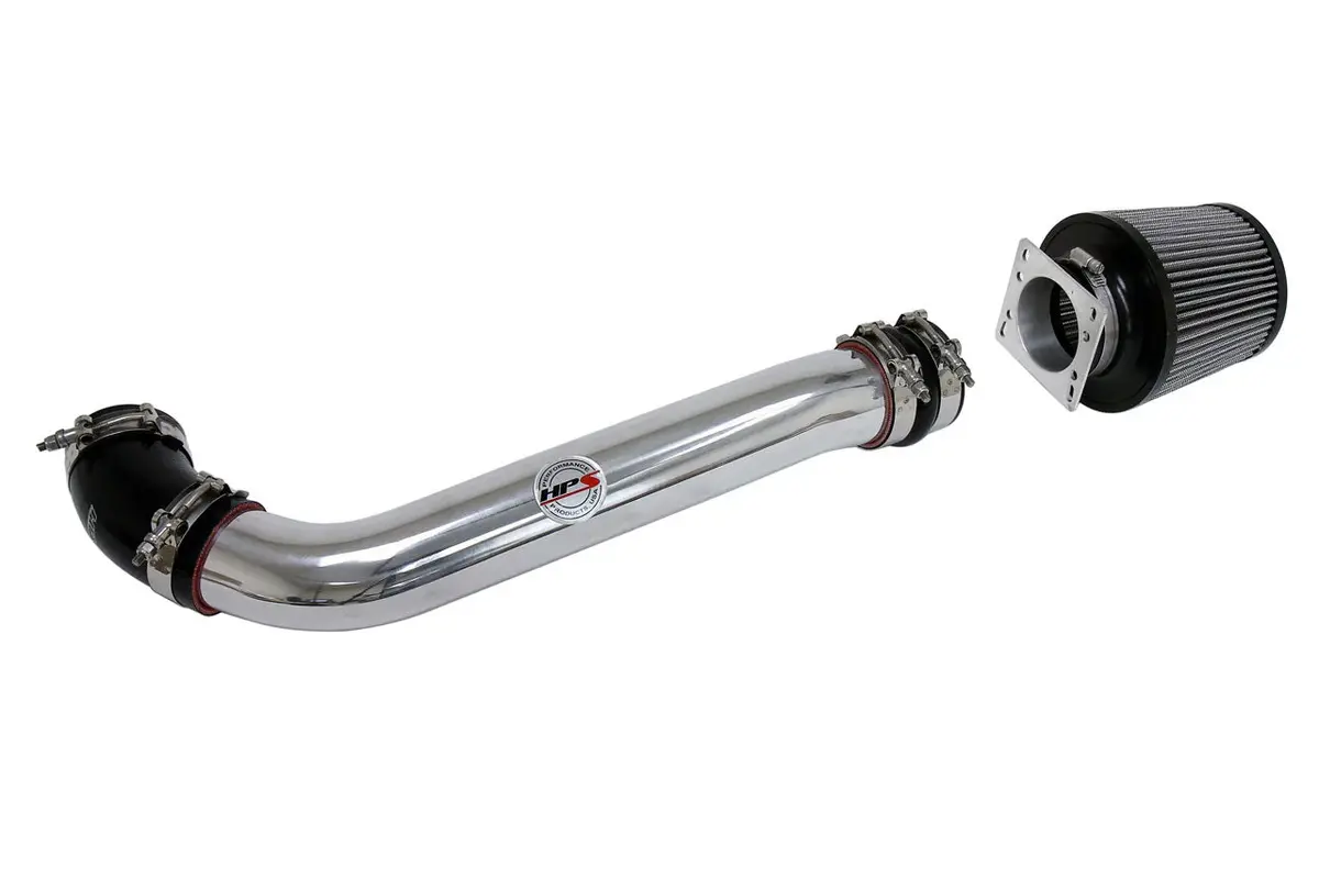 Hps Polish Shortram Air Intake Kit For 89-95 Toyota Pickup 4Runner 2.4L 22Re 1