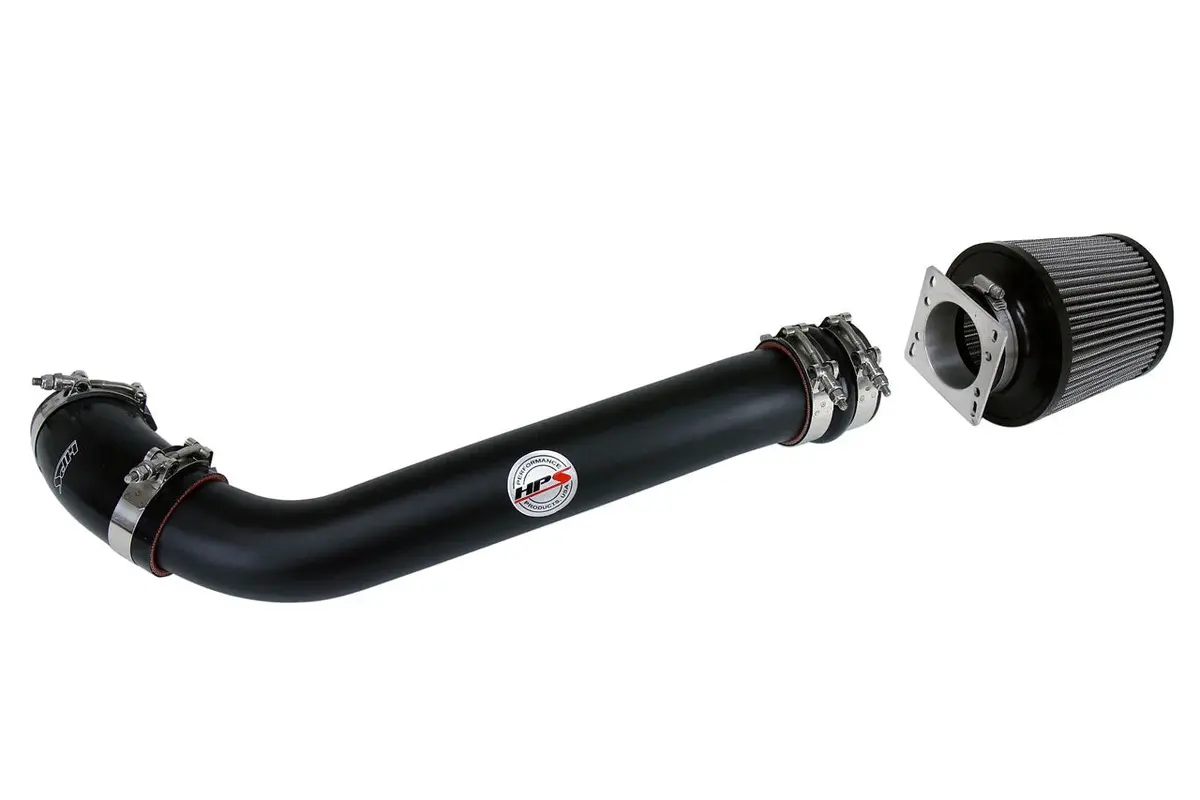 Hps Black Shortram Air Intake Kit For 89-95 Toyota Pickup 4Runner 2.4L 22Re 1
