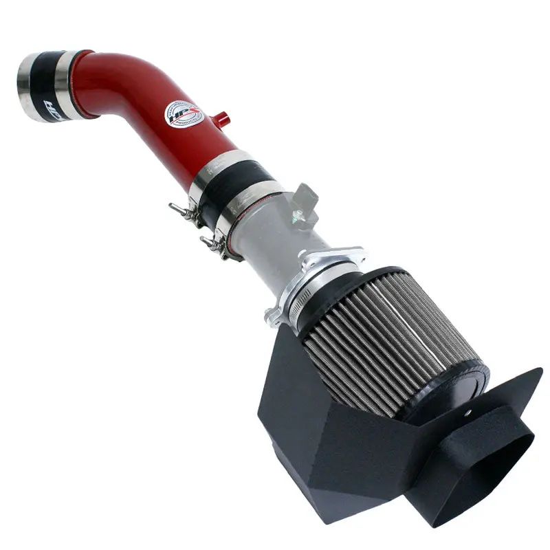 Hps Red Shortram Air Intake Heat Shield Kit For 03-06 Nissan 350Z 3.5L V6 Z33 1