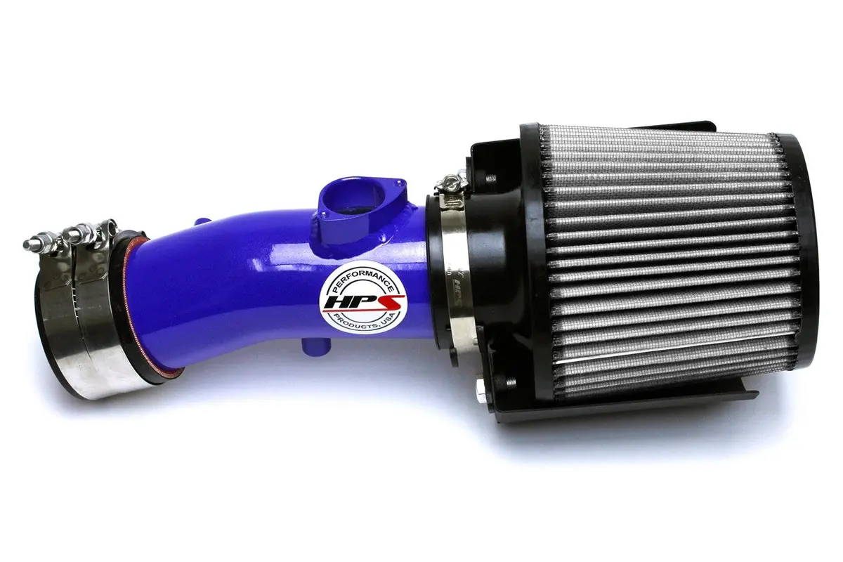 Hps Blue Shortram Air Intake Heat Shield Kit For 12-13 Mazda Mazda3 2.0L Skyactiv 1