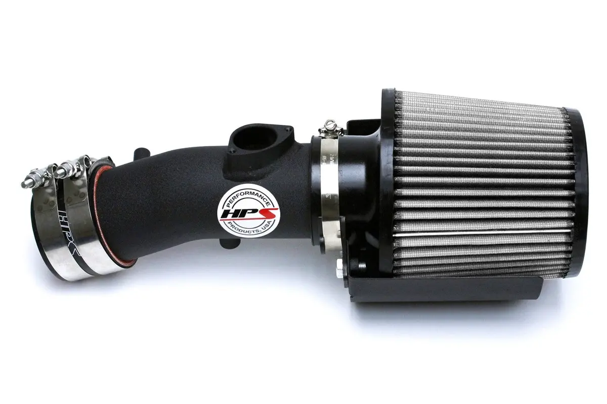 Hps Black Shortram Air Intake Heat Shield Kit For 12-13 Mazda Mazda3 2.0L Skyactiv 1