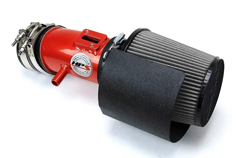 Hps Red Shortram Air Intake Heat Shield Kit For 09-14 Nissan Maxima 3.5L V6 1