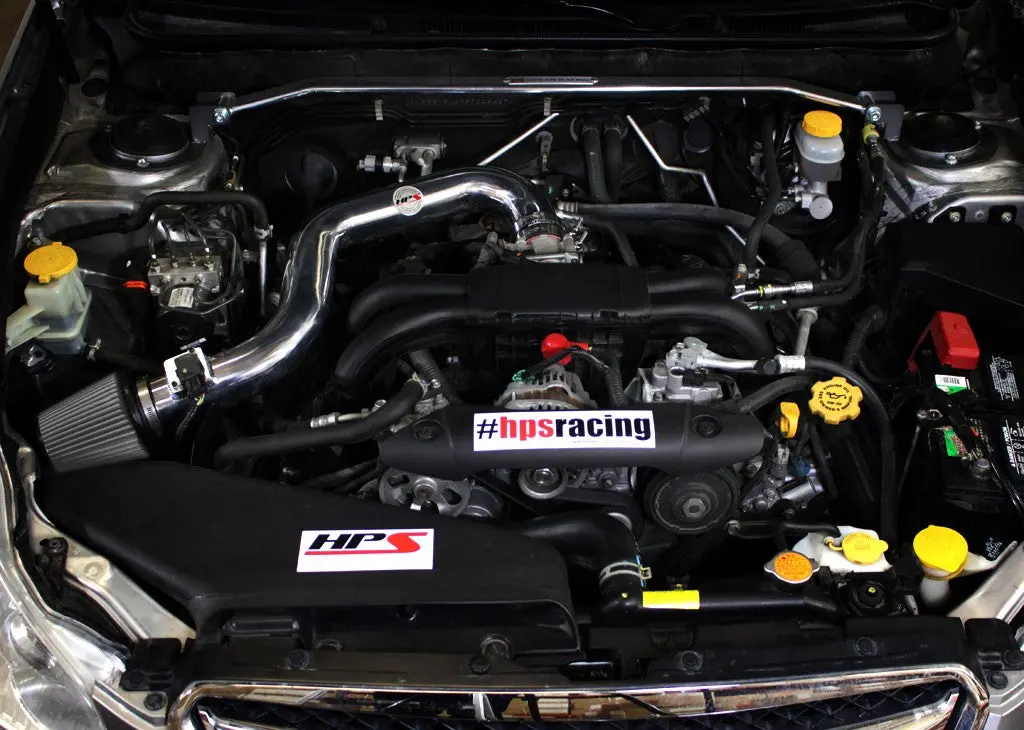 Hps Blue Shortram Air Intake Heat Shield Kit For 10-12 Legacy/Outback 2.5L Non Turbo 2