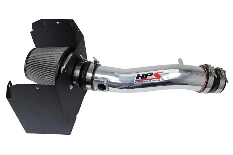 Hps Polish Shortram Air Intake Heat Shield Kit For 16-23 Toyota Tacoma 3.5L V6 1