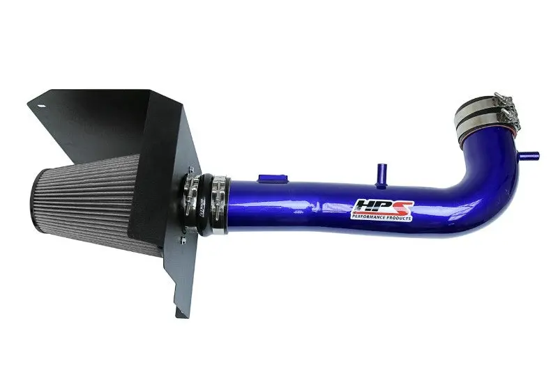 Hps Blue Shortram Air Intake Heat Shield Kit For 14+ Silverado Sierra Tahoe Yukon 5.3L V8 1