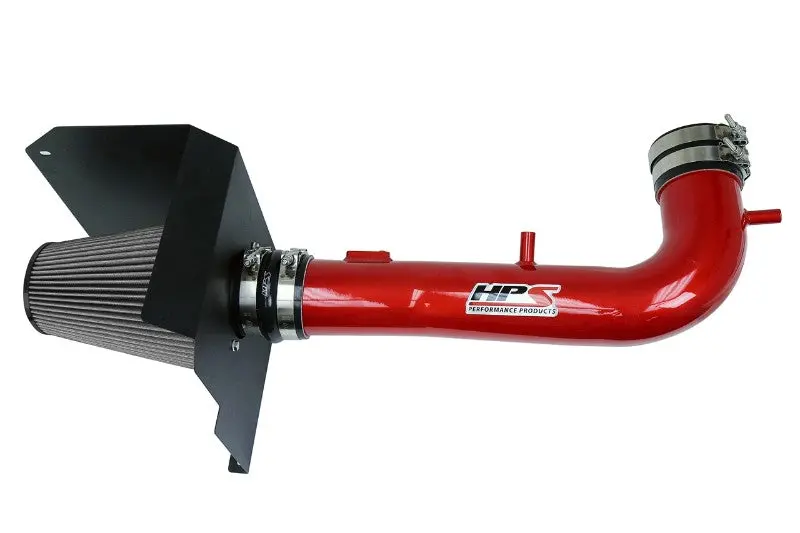 Hps Red Shortram Air Intake Heat Shield Kit For 14+ Silverado Sierra Tahoe Yukon 5.3L V8 1