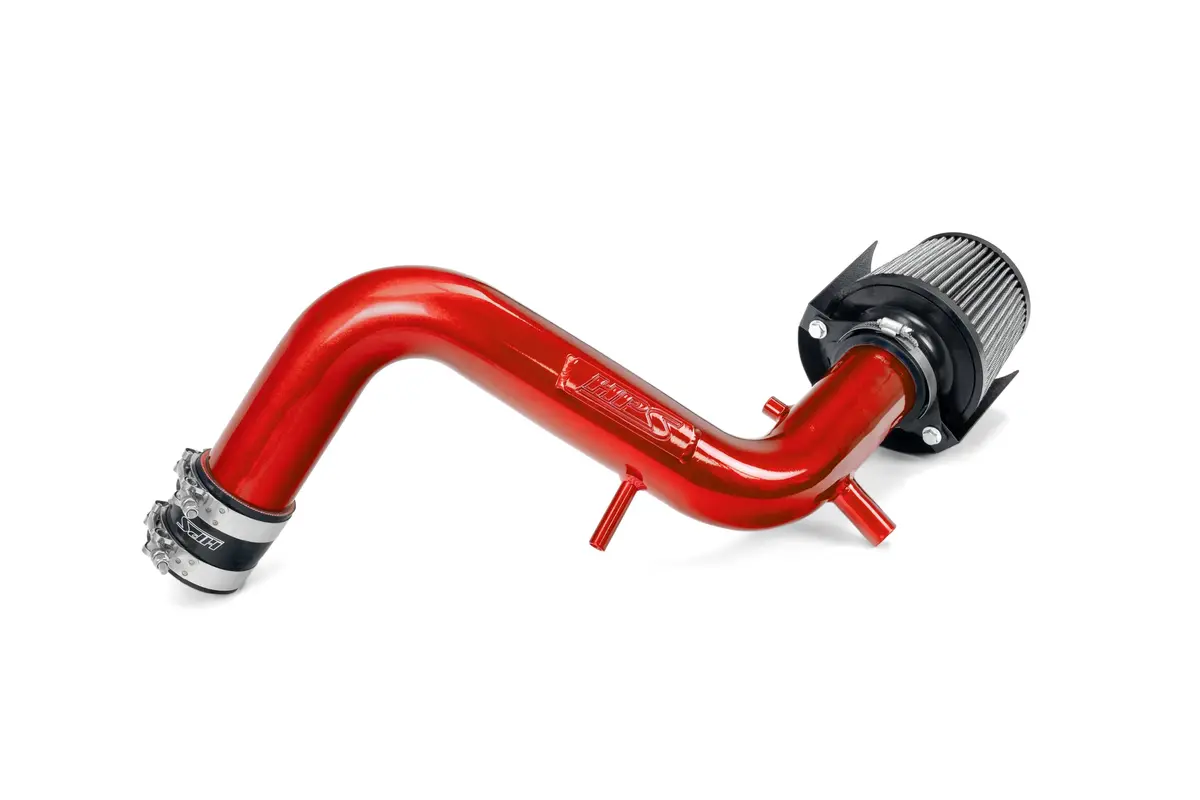 Hps Red Shortram Air Intake Kit With Filter For 13-17 Hyundai Veloster 1.6L Turbo 1
