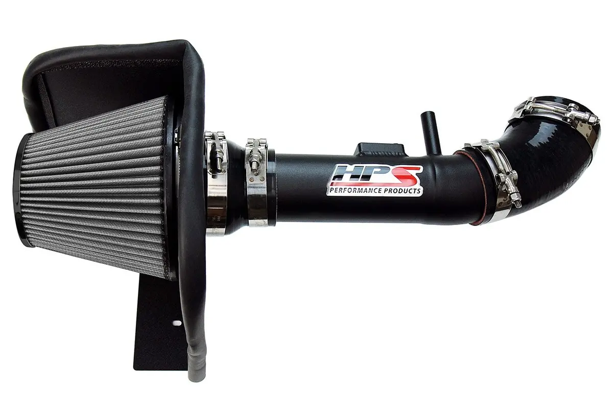 Hps Black Shortram Air Intake Heat Shield Kit For 04-11 Ford Ranger / 04-09 Mazda B4000 4.0L V6 1