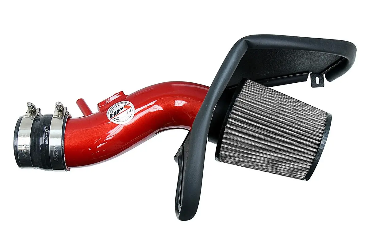 Hps Red Shortram Air Intake Heat Shield Kit For 19-25 Passport / 16-22 Pilot / 17-26 Ridgeline 3.5L V6 1