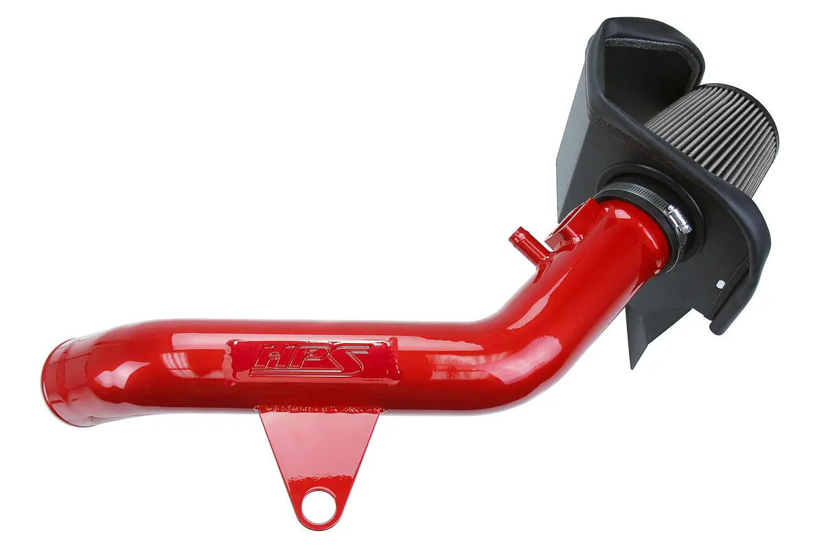 Hps Red Shortram Air Intake Heat Shield Kit For 12-20 Bmw M135 M235 M2 3 & 4 Series N55 3.0 Turbo 1