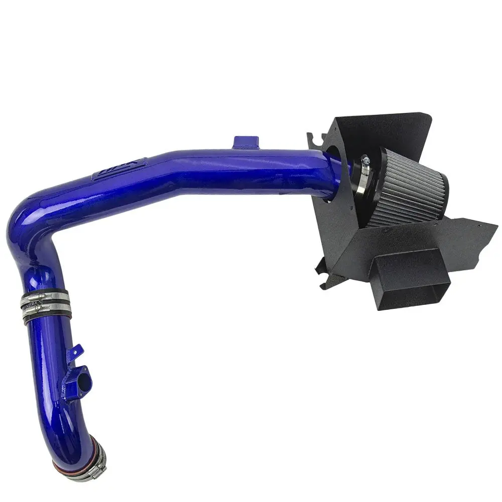 Hps Blue Shortram Air Intake Heat Shield Kit For 11-13 Bmw 335I 3.0L Turbo N55 1