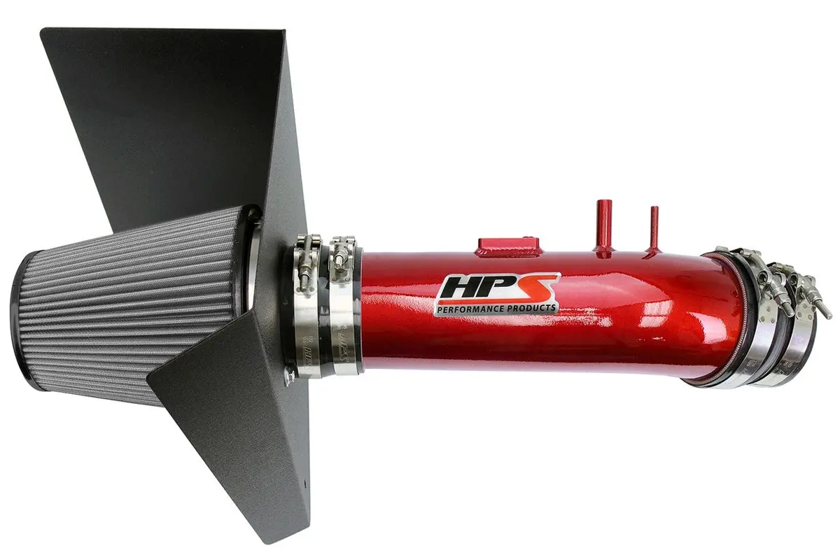 Hps Red Shortram Air Intake Heat Shield Kit 12-22 Toyota Sequoia / 12-21 Toyota Tundra 5.7L V8 1