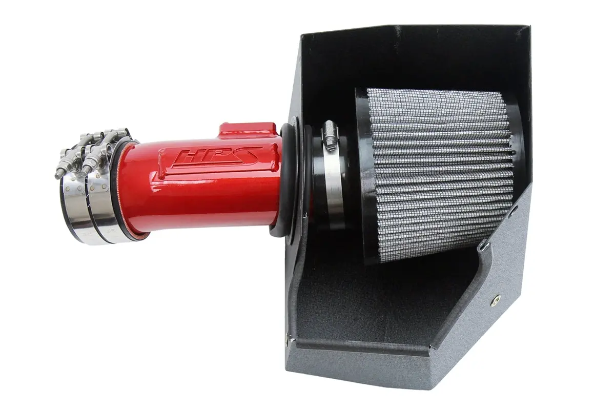 Hps Red Shortram Air Intake Heat Shield Kit 18-22 Honda Accord 2.0L Turbo Cv2 1